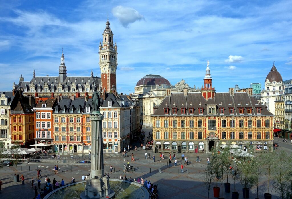 photo de la ville de lille et 