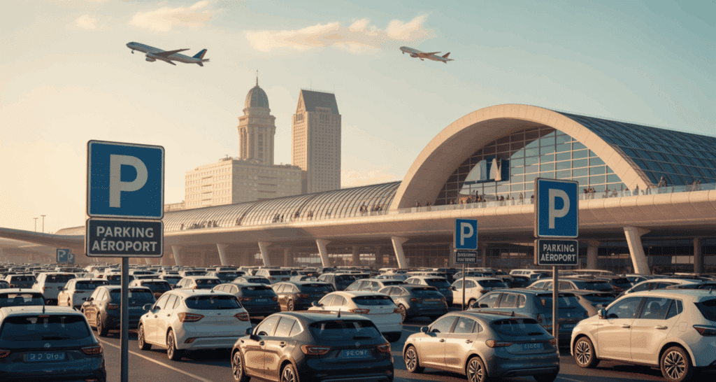 accès aux parkings CDG et Orly